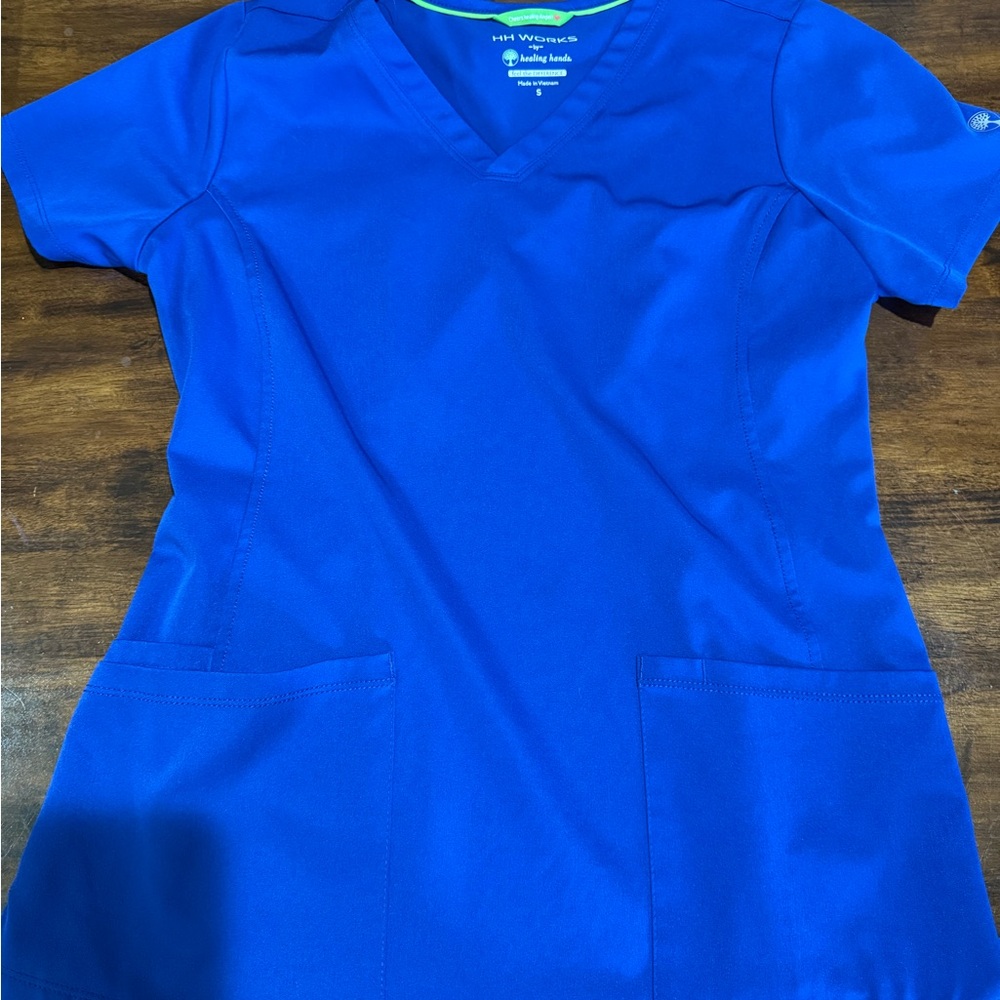 Healing Hands Blue Women's Top
